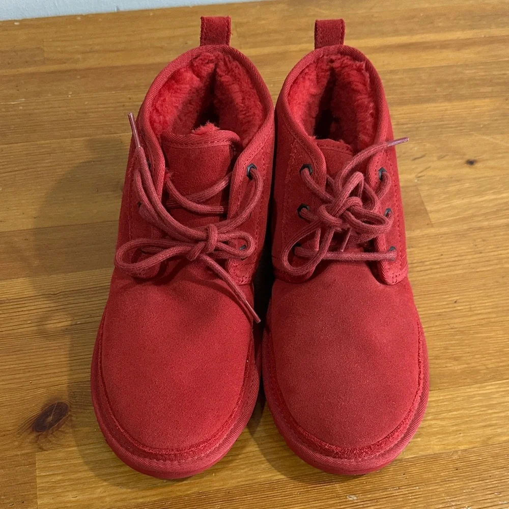 UGG Red Suede Boots for Men’s Size 8